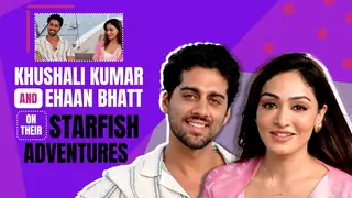 Khushali Kumar and Ehaan Bhatt engage in a fun conversation about adventures and diving experience Thumbnail