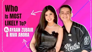 Who Is Most Likely To? Ft. Ayaan Zubair & Riva Arora | Fun Secrets Revealed | India Forums Thumbnail