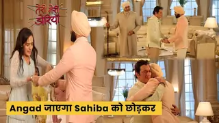 Teri Meri Dooriyan On Set | Angad जाएगा Sahiba को छोड़कर | 15th March 2024 Thumbnail