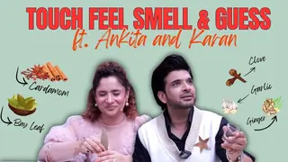 Feel, Smell & Guess Ft. Ankita Lokhande & Karan Kundrra | India Forums Thumbnail