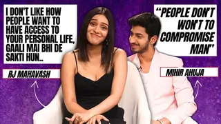 RJ Mahvash on people discussing her personal life, concept of love and Mihir's success mantra Thumbnail