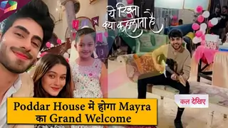 Yeh Rishta Kya Kehlata Hai | Poddar House में होगा Mayra का Grand Welcome | 25th July 2025  India Forums Hindi 1.27M subscribers Thumbnail