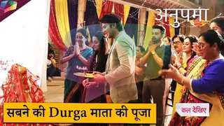 ANUPAMA ON LOCATION | सबने की दुर्गा माता की पूजा | 22nd September 2025 Thumbnail