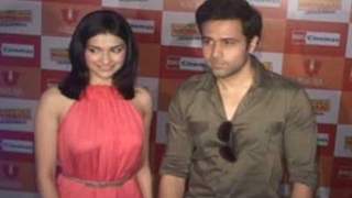 Emraan Hashmi and Prachi Desai at Sangam Big Cinemas Opening