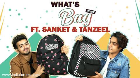  What’s In My Bag Ft. Tanzeel Khan & Sanket Mehta (Swapped) | Bag Secrets Revealed