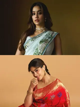 Janhvi Kapoor Inspired 'Param Sunadri' Looks Ft. Ethnic Vibes thumbnail
